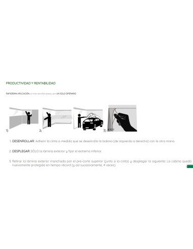 ROLLO PROTECTOR DE CABINAS CABINMASK 4 EN 1 (2,40X18 M)