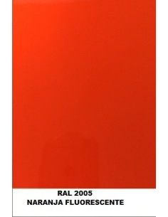 Pintura Fluorescente Bicapa disolvente color confeccionado 2