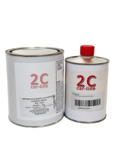 IMPRIMACION 2K EPOXI RAL 7035 GRIS CLARO  1KG + CATALIZADOR EPOXI 500ML- AKROON-