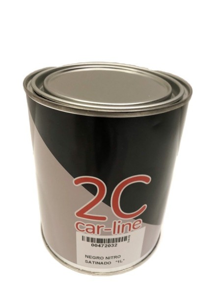 NEGRO SATINADO NITRO 2C 1K 1 L.