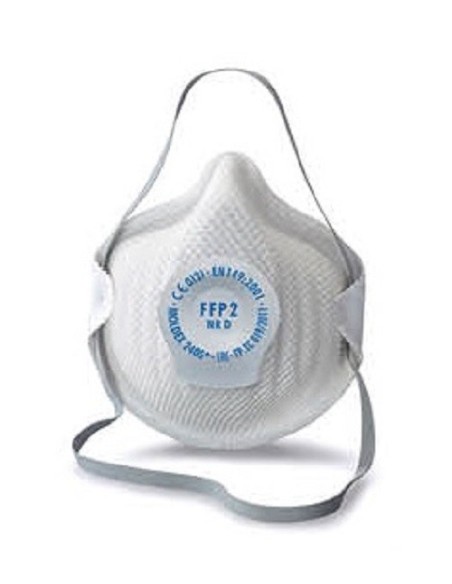 MASCARILLA DESECHABLE DE PAPEL CON VALVULA FFP2 NRD