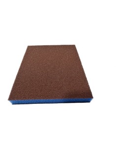 ESPONJA ABRASIVA DOBLE CARA (100X112MM) -AKROON- 2