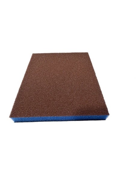 ESPONJA ABRASIVA DOBLE CARA (100X112MM) -AKROON-
