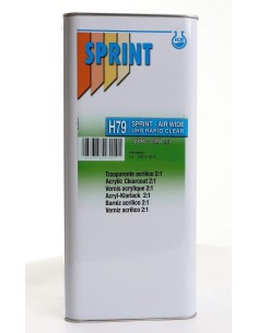 Barniz acrílico automoción uhs secado al aire icr sprint h79