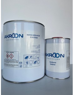 Aparejo  Acrílico 2K HS 4:1 alto espesor 4 L. + Catalizador 1L. - AKROON