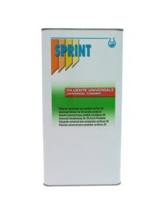 Disolvente diluyente acrílico icr sprint d10 d11 para pinturas acrílicas