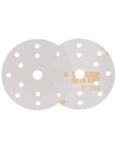 DISCO DE LIJA RHYNOGRIP WHITE LINE INDASA 150mm 15A