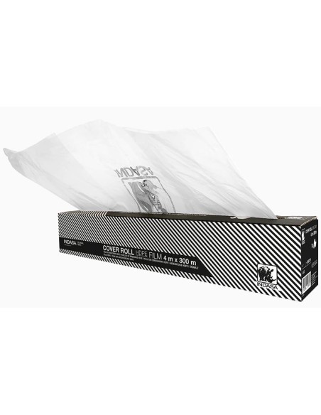 ROLLO FILM ENMASCARADO CUBRE COCHE 4M X 300M - INDASA