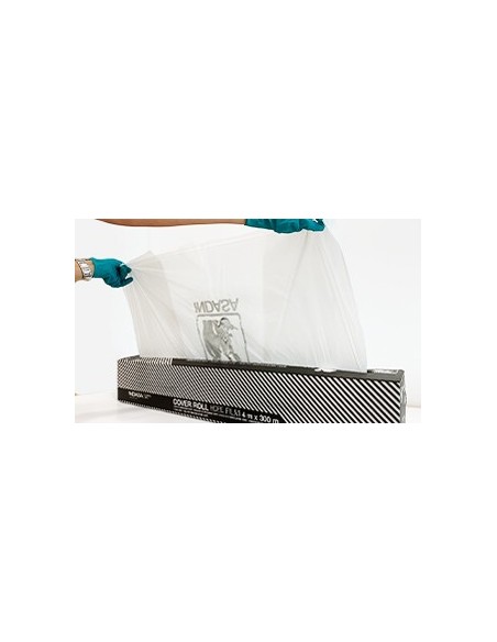 ROLLO FILM ENMASCARADO CUBRE COCHE 4M X 300M - INDASA