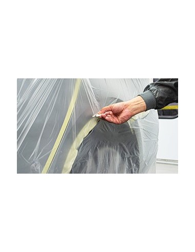 ROLLO FILM ENMASCARADO CUBRE COCHE 4M X 300M - INDASA