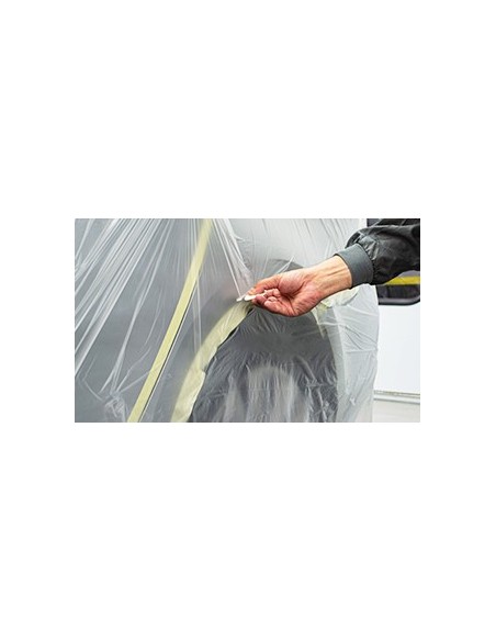 ROLLO FILM ENMASCARADO CUBRE COCHE 4M X 300M - INDASA