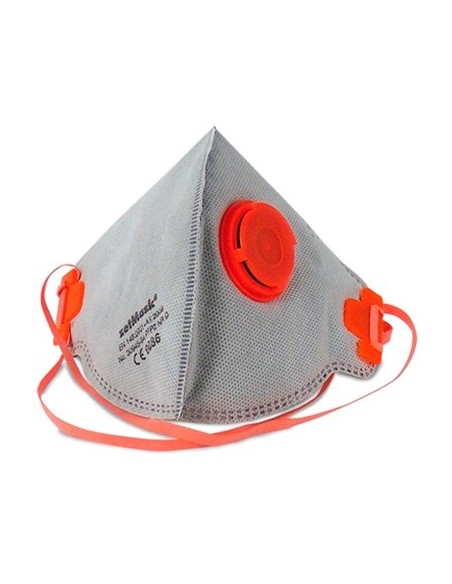 MASCARILLA FFP2 NRD CON VALVULA DE EXHALACIÓN CON FILTRO DE CARBÓN ACTIVO GAMA CONFORT