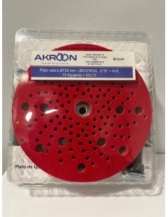 PLATO LIJADORA VELCRO UNIVERSAL Ø150mm 15 A+ MULTI