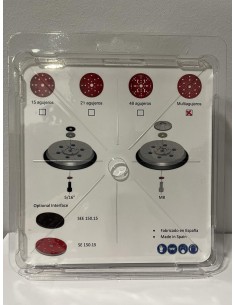 PLATO LIJADORA VELCRO UNIVERSAL Ø150mm 15 A+ MULTI 2