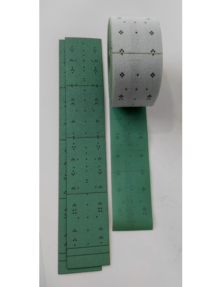 TIRA LIJA GARLOPA VELCRO 70x420mm HELIX GREEN