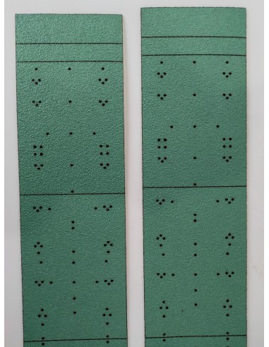 TIRA LIJA GARLOPA VELCRO 70x420mm HELIX GREEN