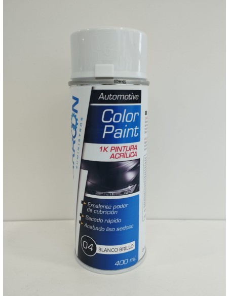 SPRAY PINTURA ACRILICA BLANCO BRILLO 400ML