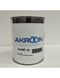 PINTURA 1K PLATA LLANTAS - 1L - AKROON