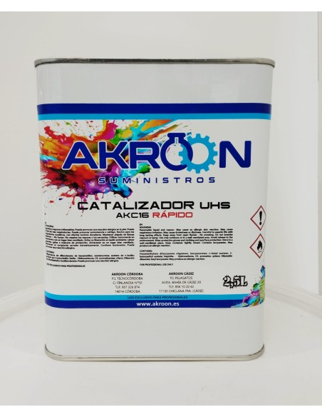 CATALIZADOR ACRILICO UHS UNIVERSAL 2,5L- AKROON