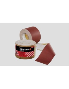 ROLLO LIJA RHYNOGRIP CON VELCRO "RED LINE" -70MMX25M