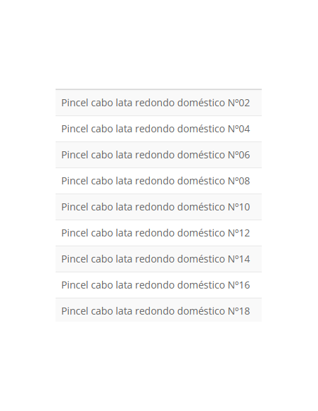 PINCEL CABO LATA REDONDO