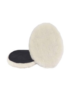 BOINA DE LANA PARA PULIR ORBITAL CON VELCRO 150MM- MENZERNA