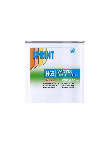 KIT BARNIZ ANTI-DESCUELGUE H69 VANTIX PLUS UHS 5L. VOC 420. 2:1 + Catalizador 2,5 L.