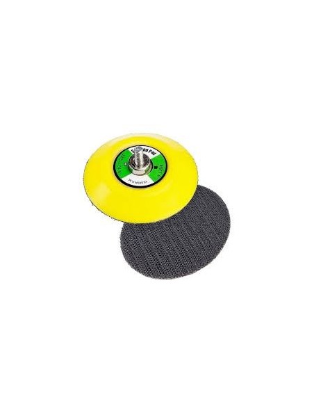 PLATO MINI Ø 75MM PARA DISCOS DE VELCRO ROSCA MACHO 6 mm