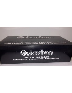 GUANTES  NITRILO NEGRO DESECHABLES TALLA L (caja 100 ud.) 2