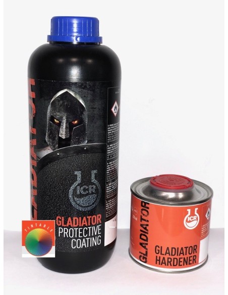 YA2 GLADIATOR TRANSPARENTE coloreable KIT A+B 1 L