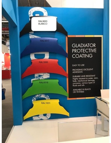 YA2 GLADIATOR TRANSPARENTE coloreable KIT A+B 1 L