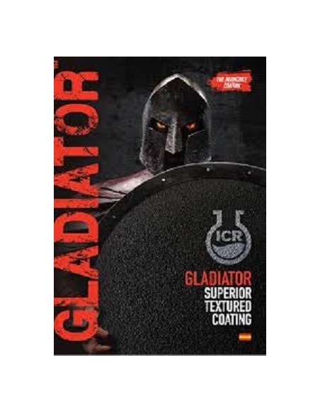 YA1 GLADIATOR NEGRO KIT A+B  1 L