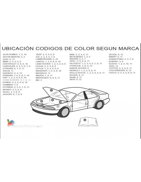 Pintura Bicapa KTB disolvente color confeccionado