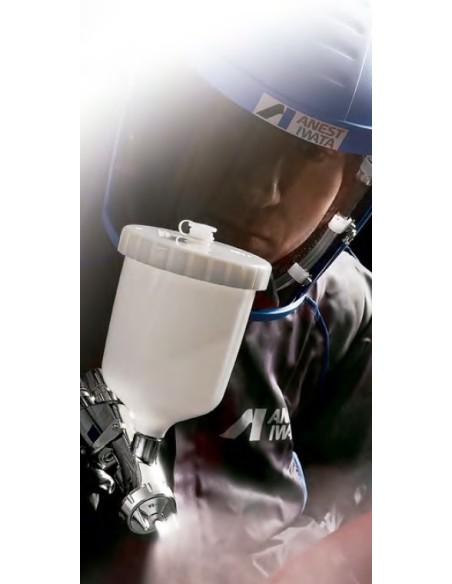 Pistola Iwata Pinifarina WS-400 Evotech Clear 1,3 Taza 600 ml.