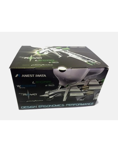 Pistola Iwata Pinifarina WS-400 Evotech Clear 1,3 Taza 600 ml.