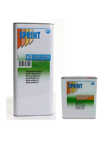 KIT BARNIZ H79 UHS SECADO RAPIDO AIR-WIDE 5L VOC 420. 2:1:0%  + Catalizador  2,5 L.